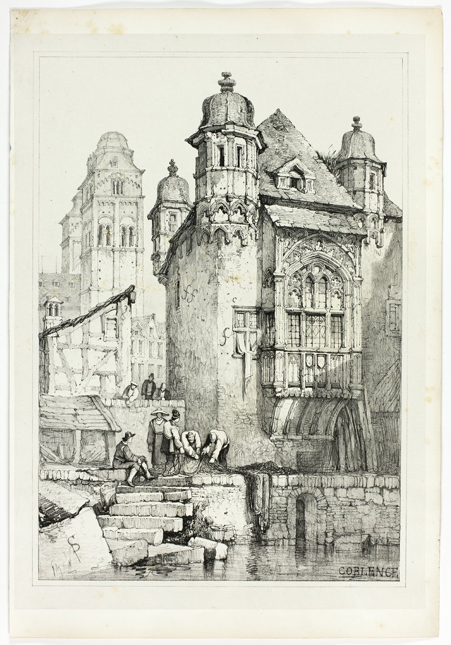 Koblenz av Samuel Prout
