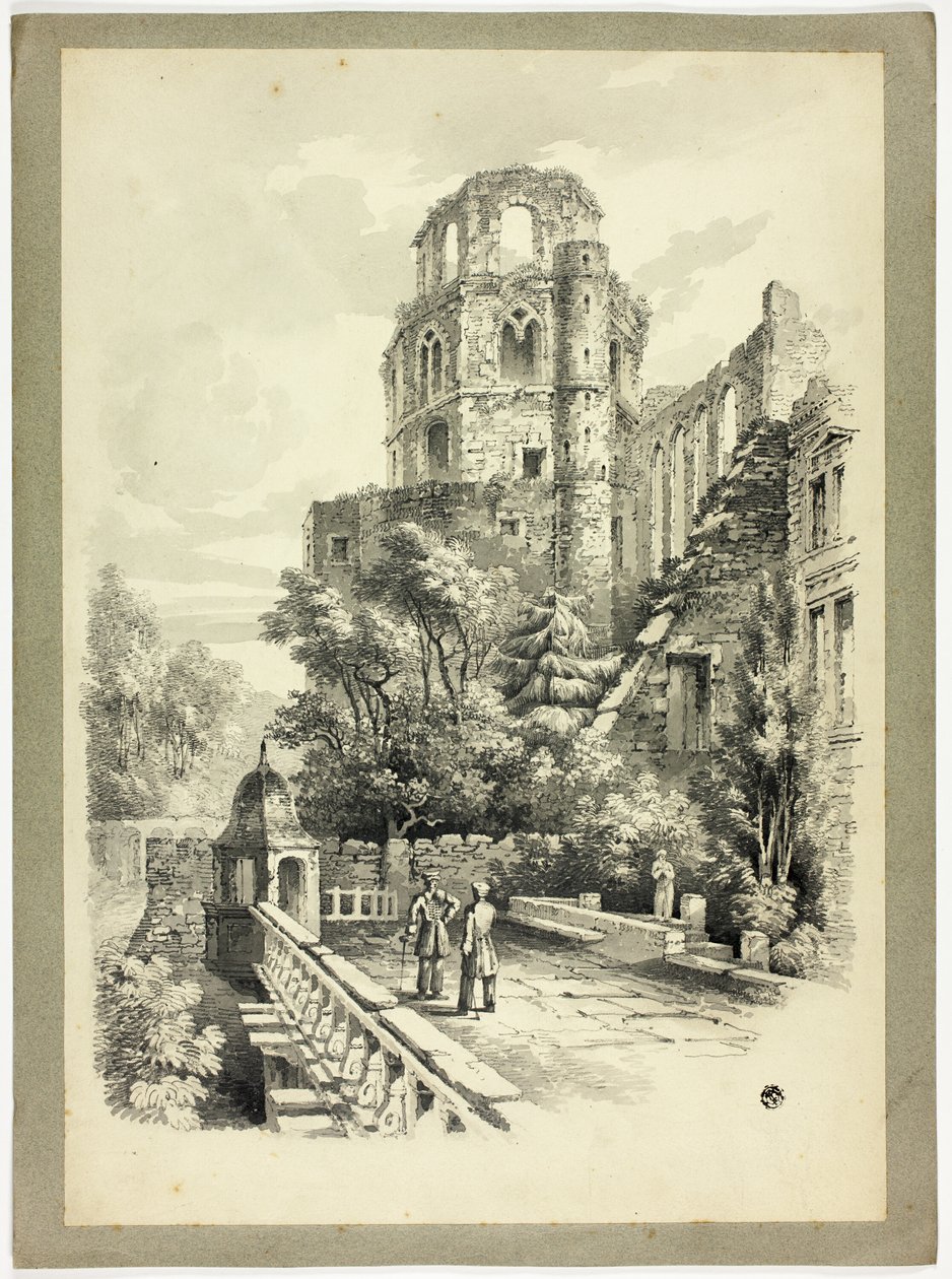 Heidelberg slott av Samuel Prout