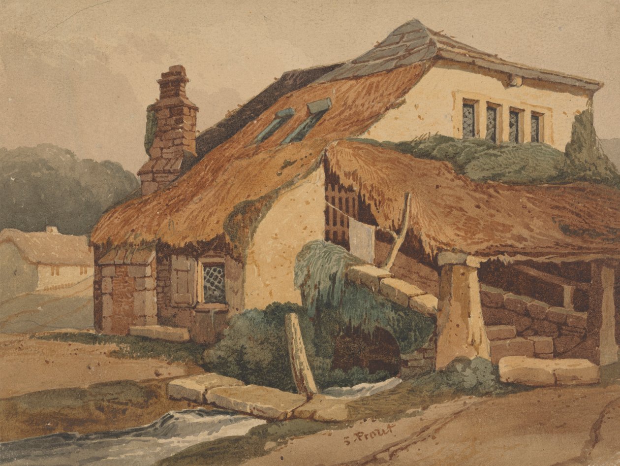 Kingsteignton, Devon av Samuel Prout