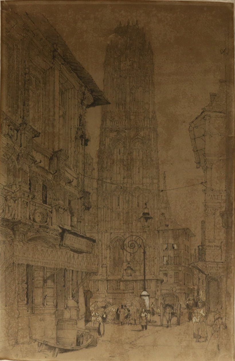 Rouen av Samuel Prout