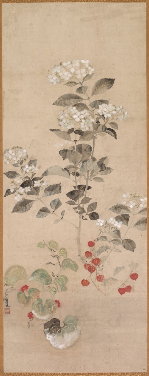 Sommerblomster av Samuel Prout