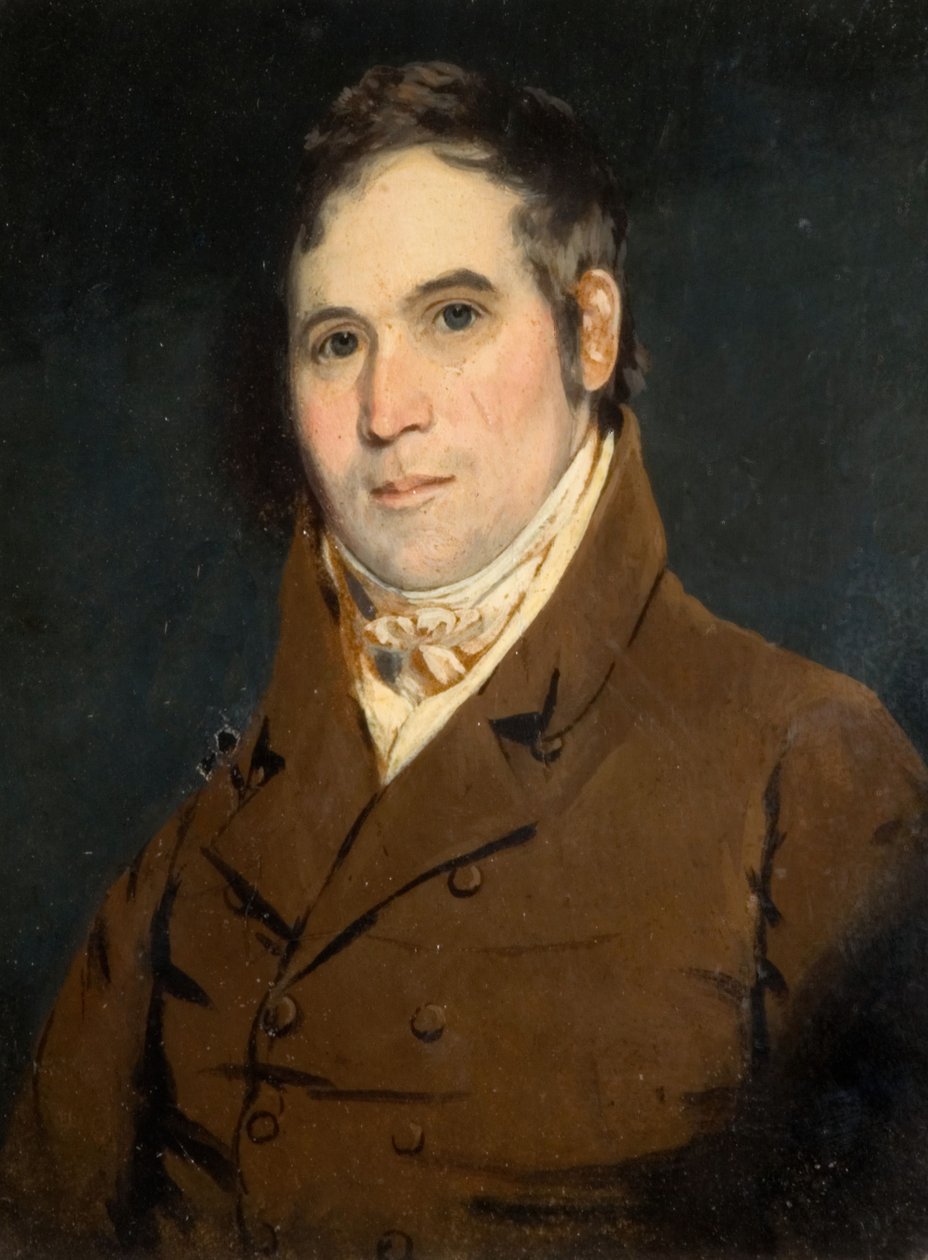 Selvportrett av Samuel Raven, 1816. av Samuel Raven