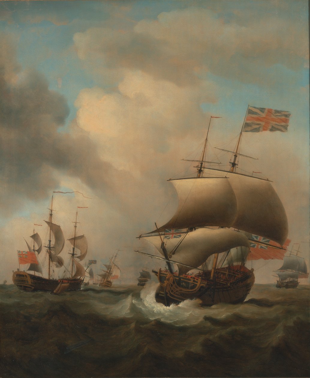 Frakt i et hakkete hav av Samuel Scott