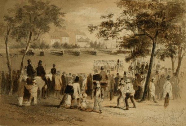 Government Domain, Sydney av Samuel Thomas Gill