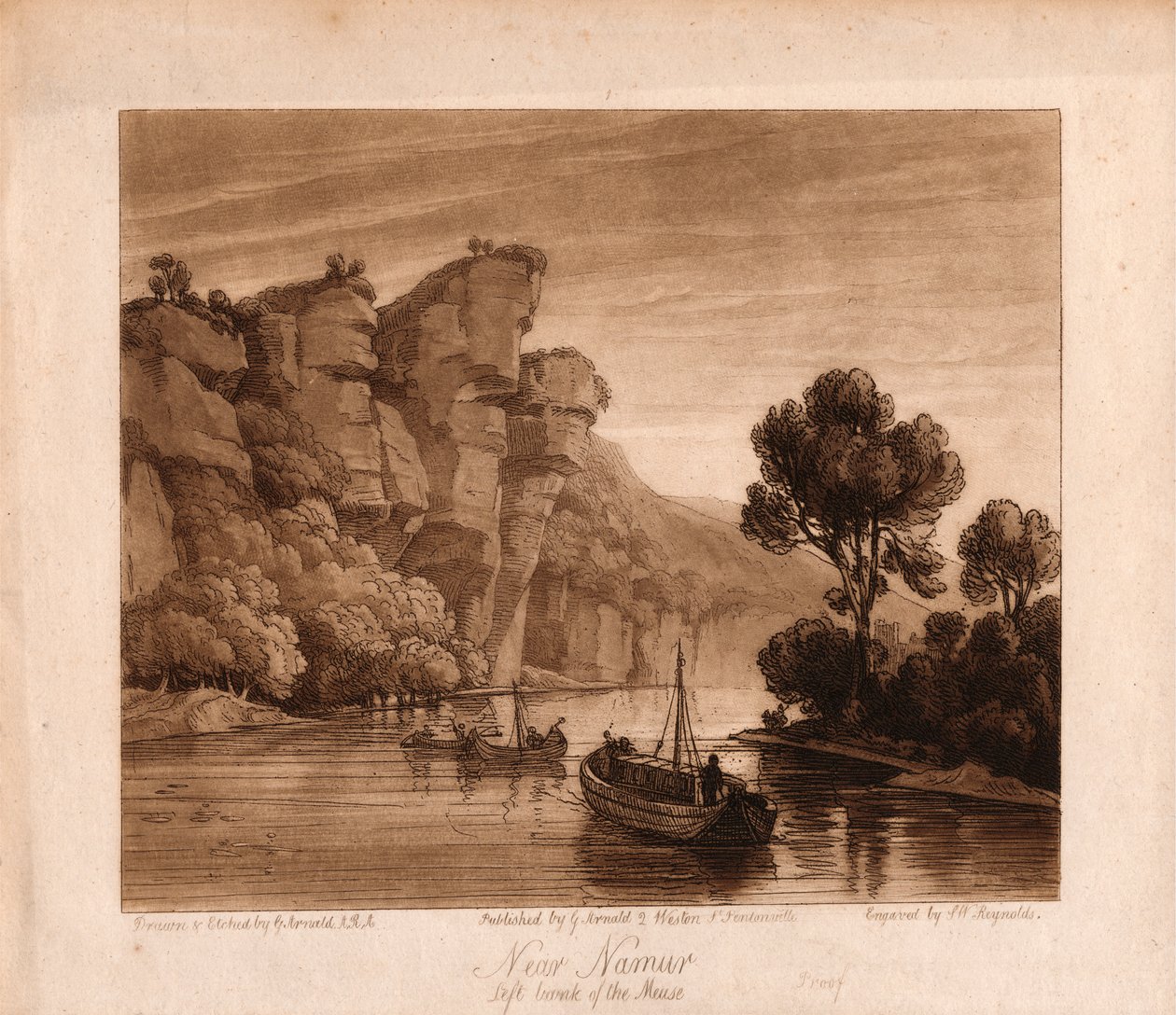 Nær Namur av Samuel William Reynolds