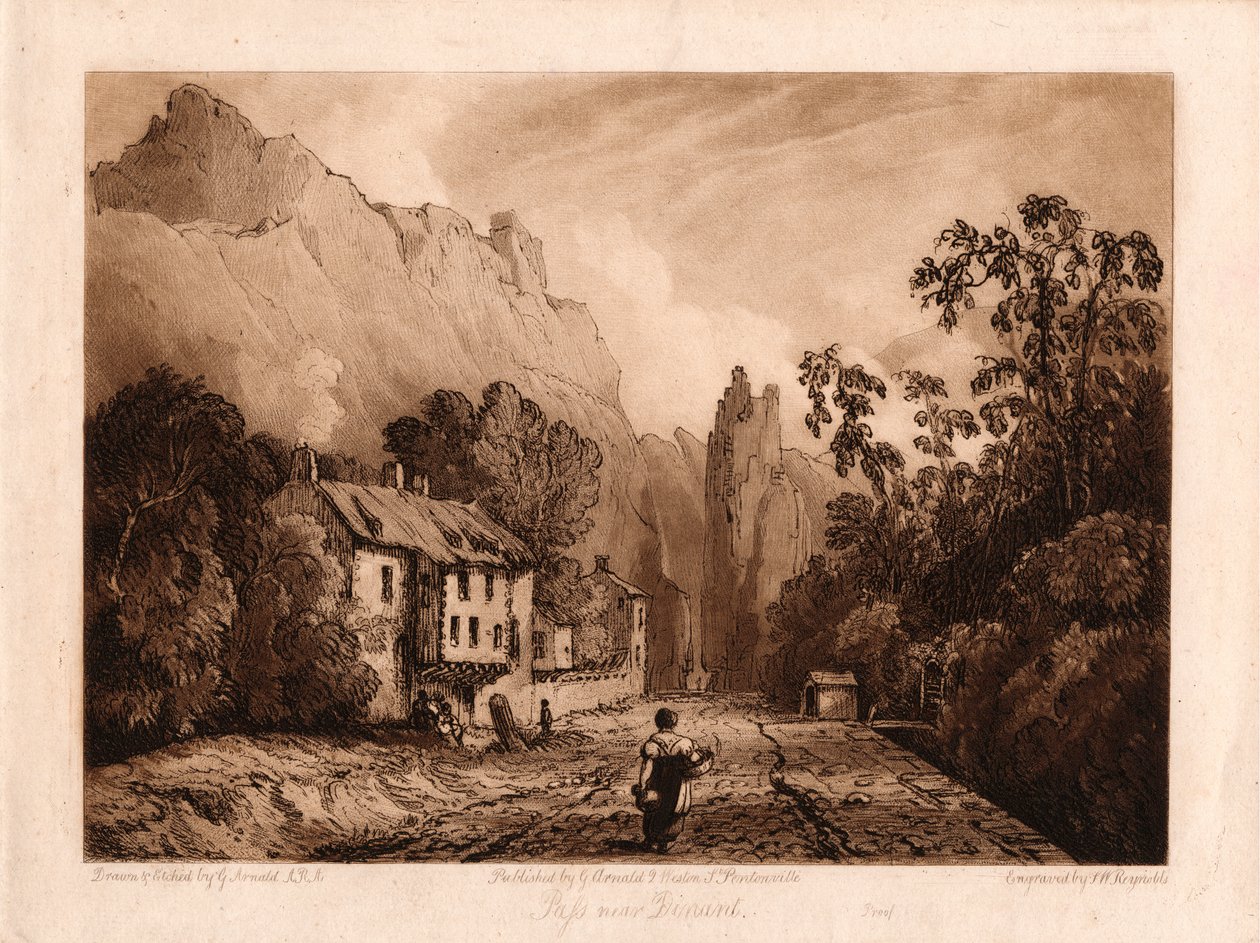 Passer nær Dinant av Samuel William Reynolds