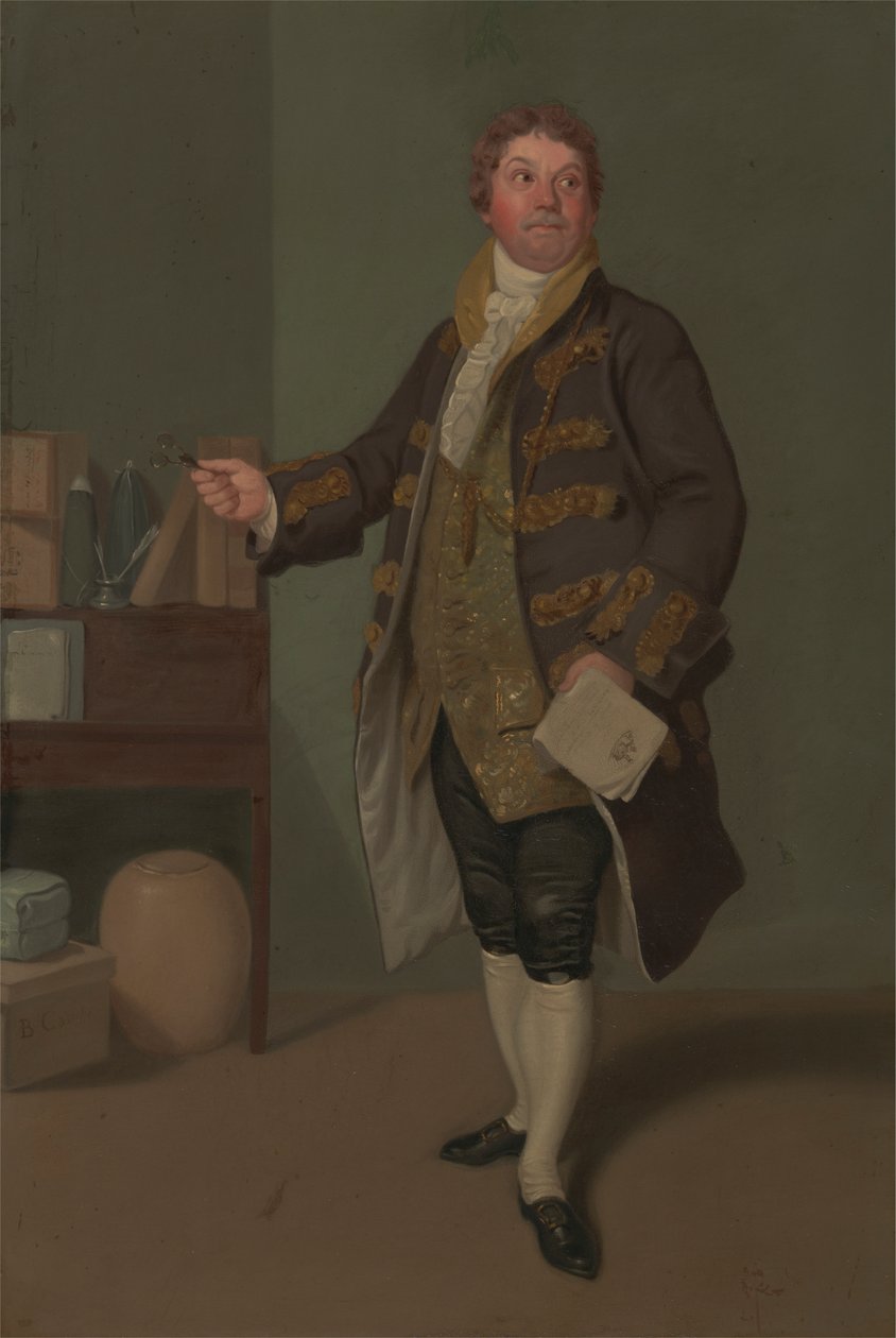 John Quick som Tony Allspice av Samuel de Wilde