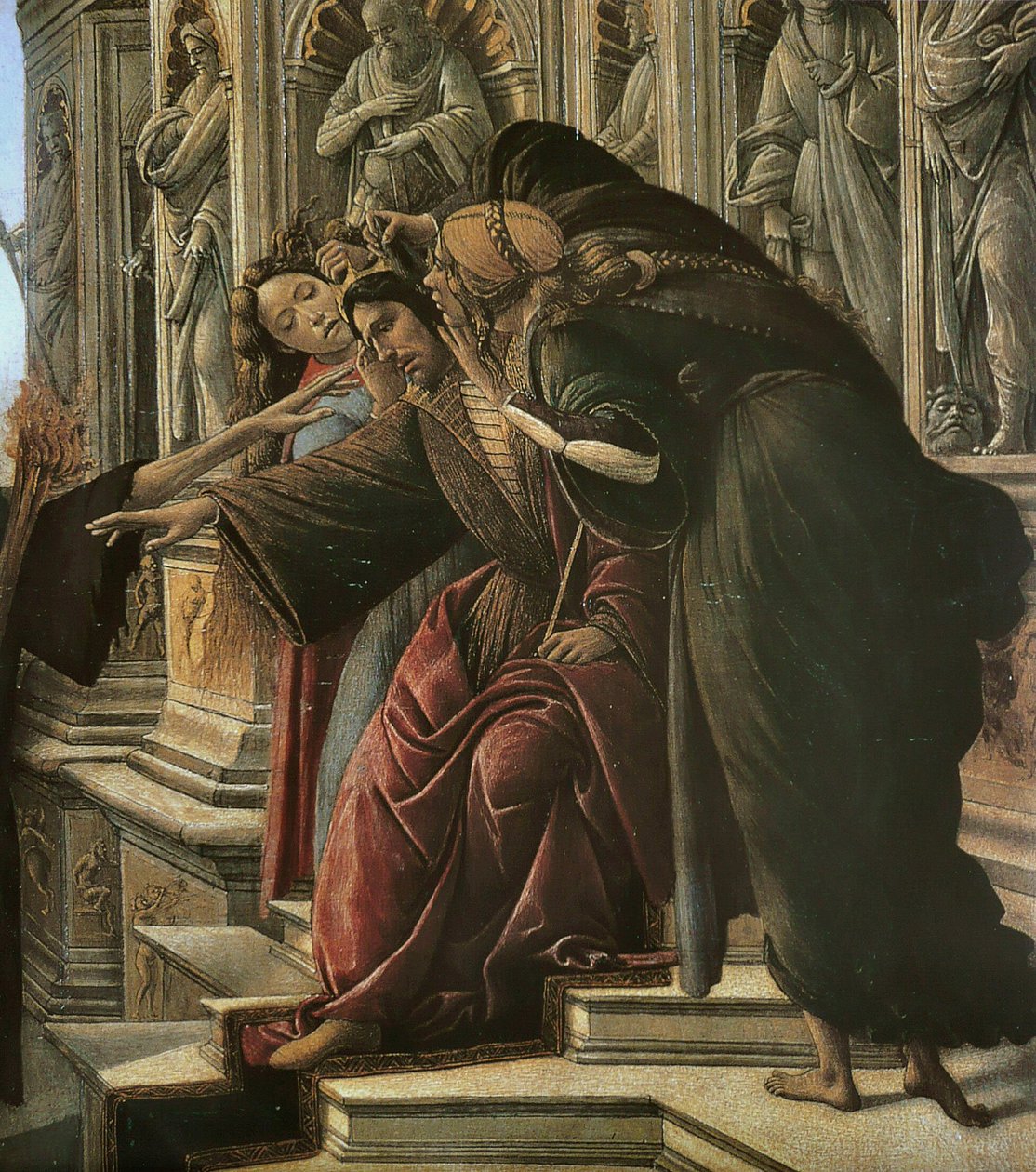 Calumny of Apelles av Sandro Botticelli