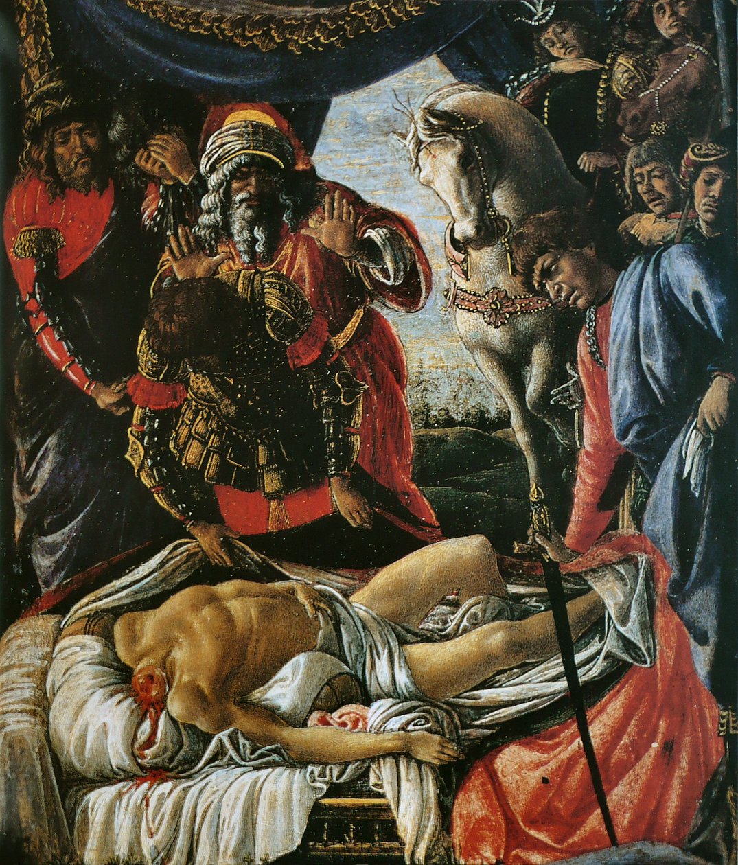 Oppdagelse av liket av Holofernes av Sandro Botticelli