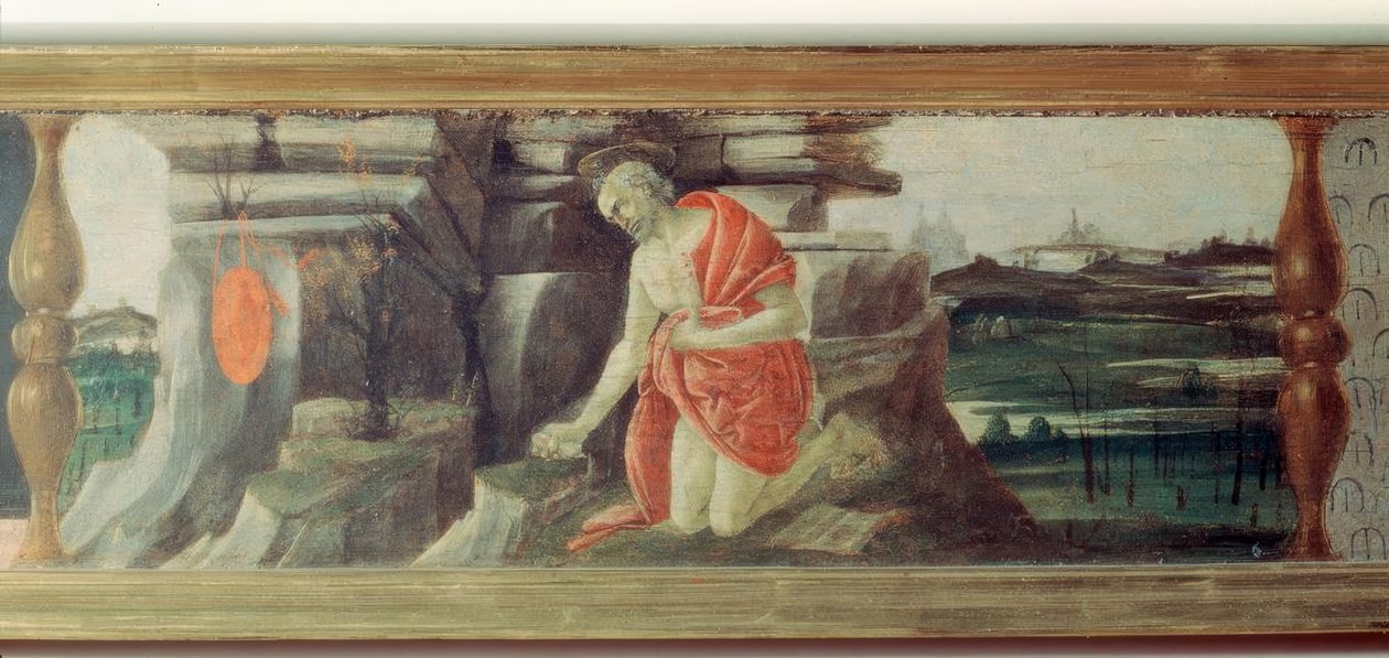 Saint Hieronymus som en angrende av Sandro Botticelli