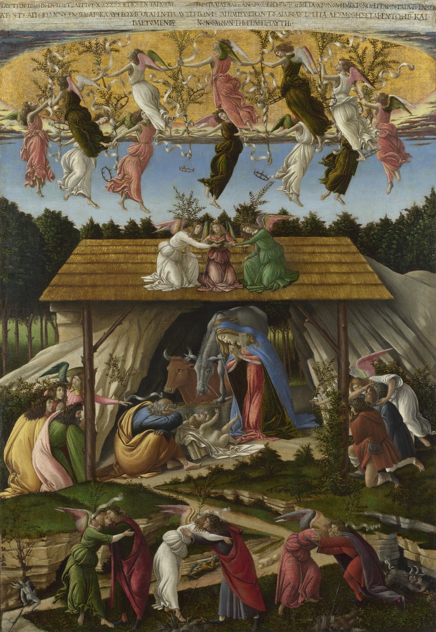 Mystisk fødsel av Sandro Botticelli