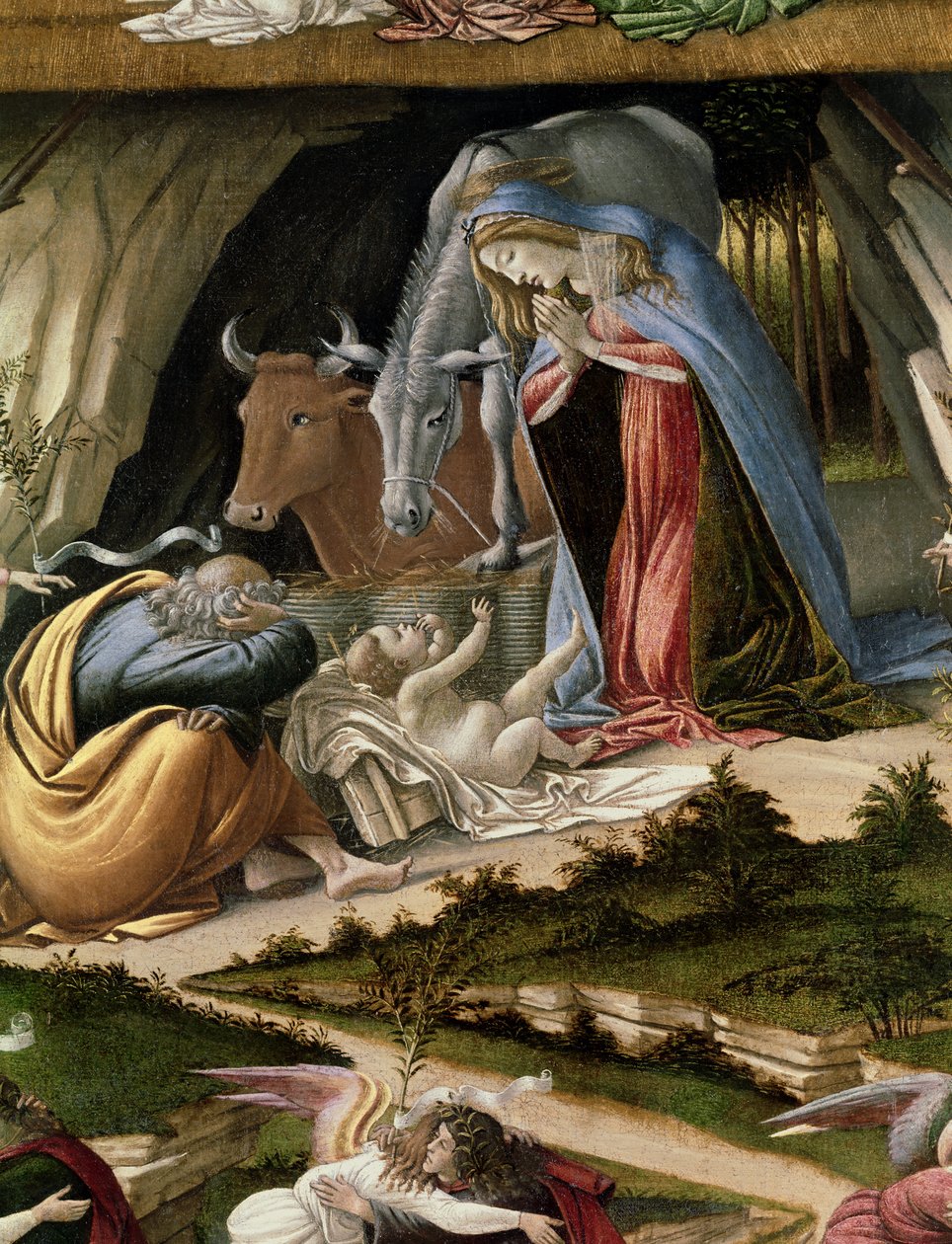 Mystisk fødsel, 1500 av Sandro Botticelli