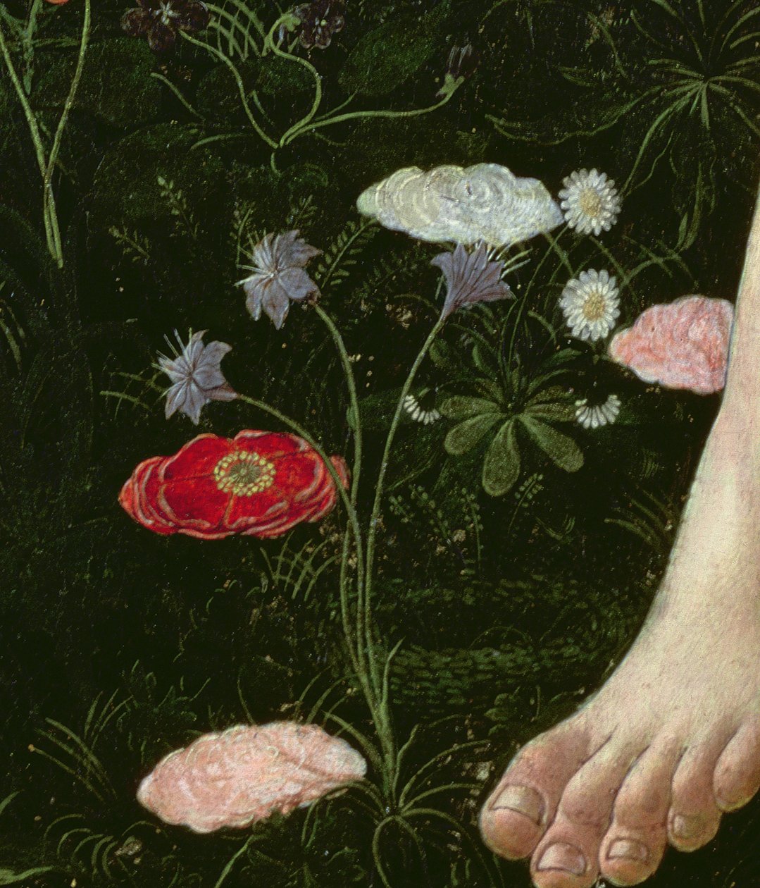 Primavera, ca. 1478, tempera på paneldetalj av 558 av Sandro Botticelli