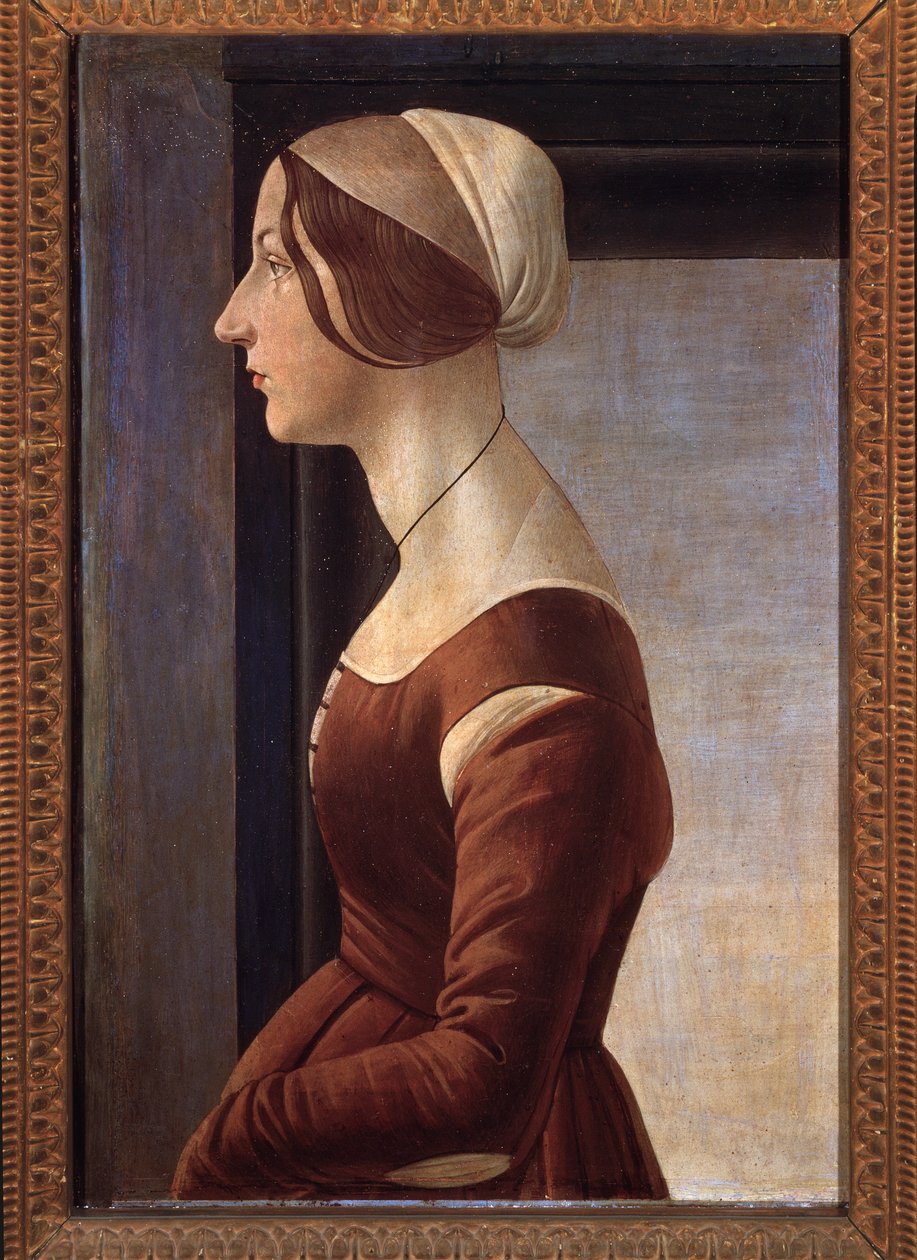 Ung dame (maleri, ca. 1475) av Sandro Botticelli