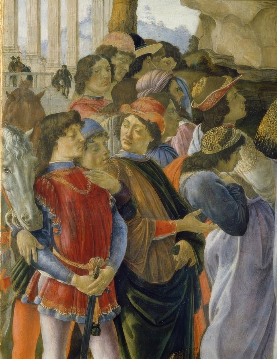 Tilbedelse av magiene av Sandro Botticelli