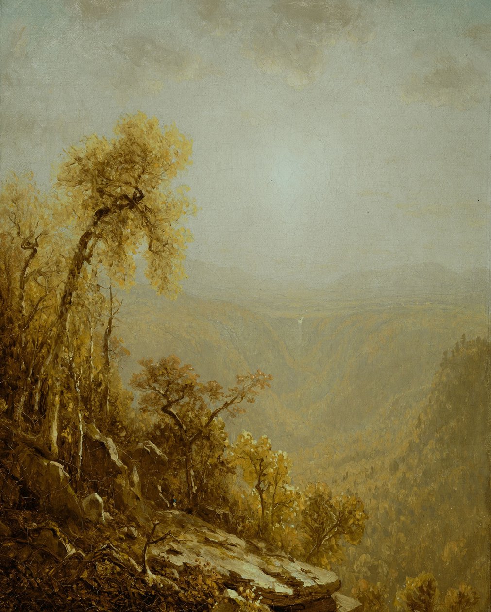 Kaaterskill Clove, Catskill-fjellene av Sanford Robinson Gifford