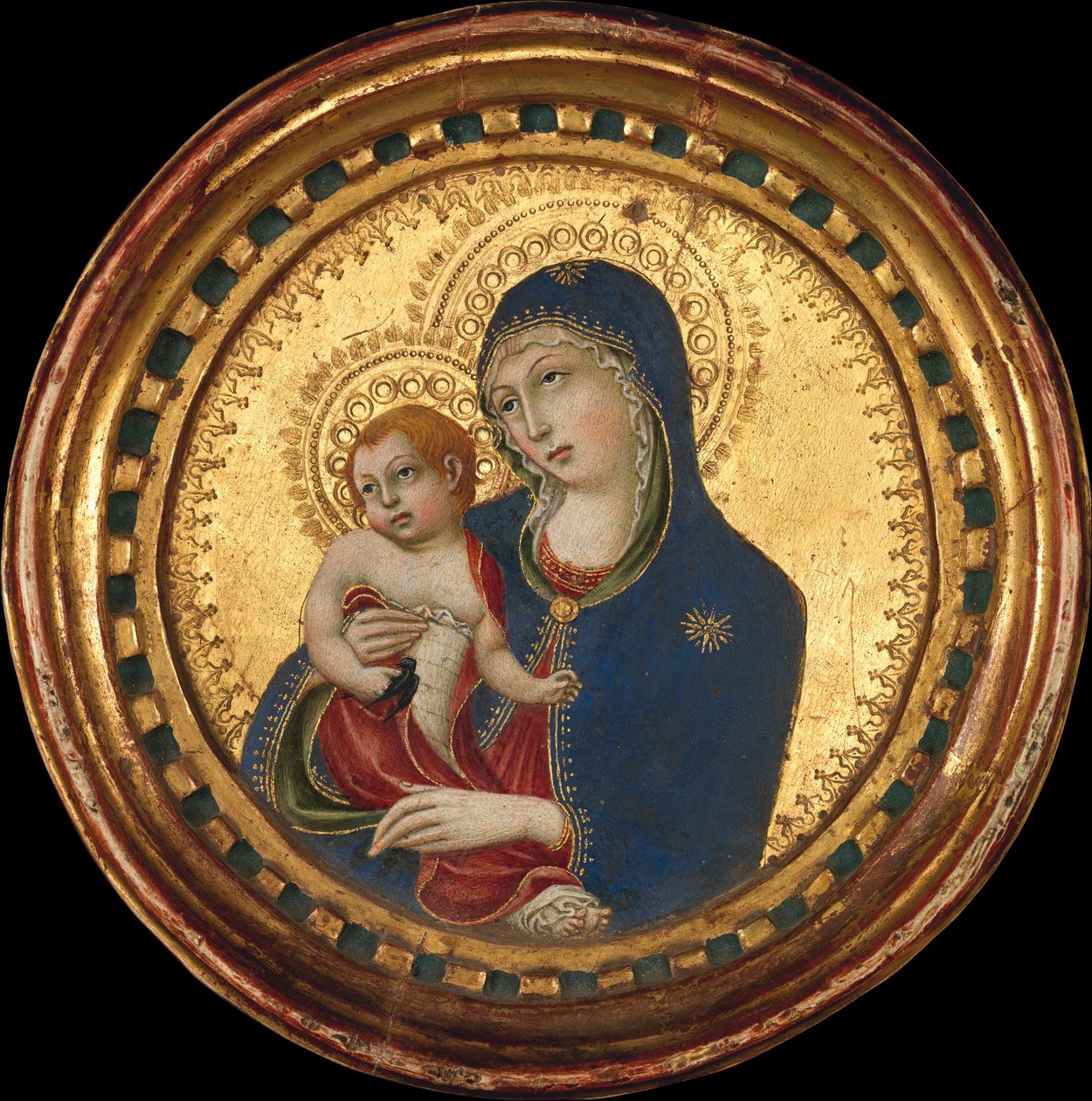 Madonna og barn, midten av 1400-tallet. av Sano di Pietro