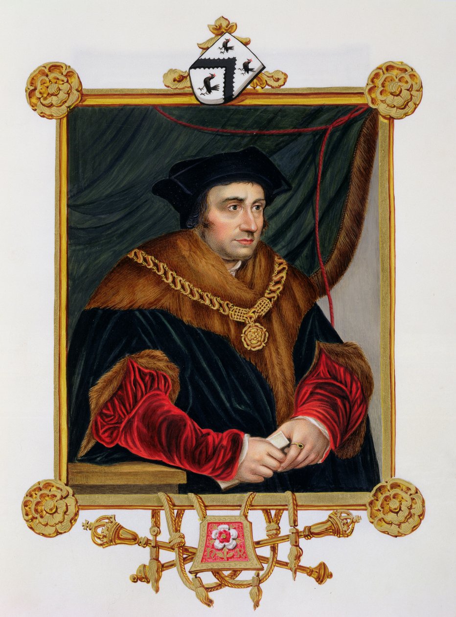 Portrett av Sir Thomas More (1478-1535) fra 