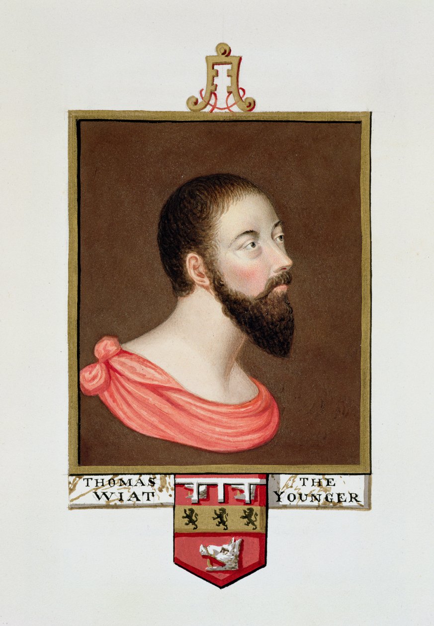 Portrett av Sir Thomas Wyatt den yngre (ca. 1521-54) fra 