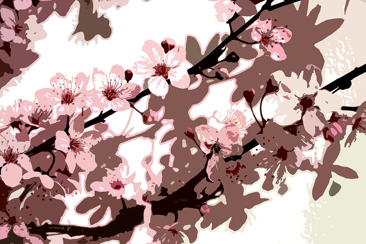 Japansk blomst av Sarah OToole