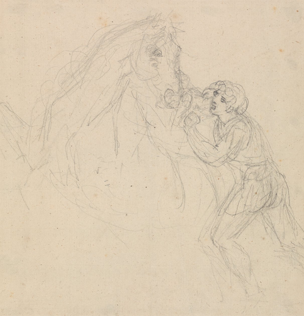 Studie for "Gullivers reiser" av Sawrey Gilpin