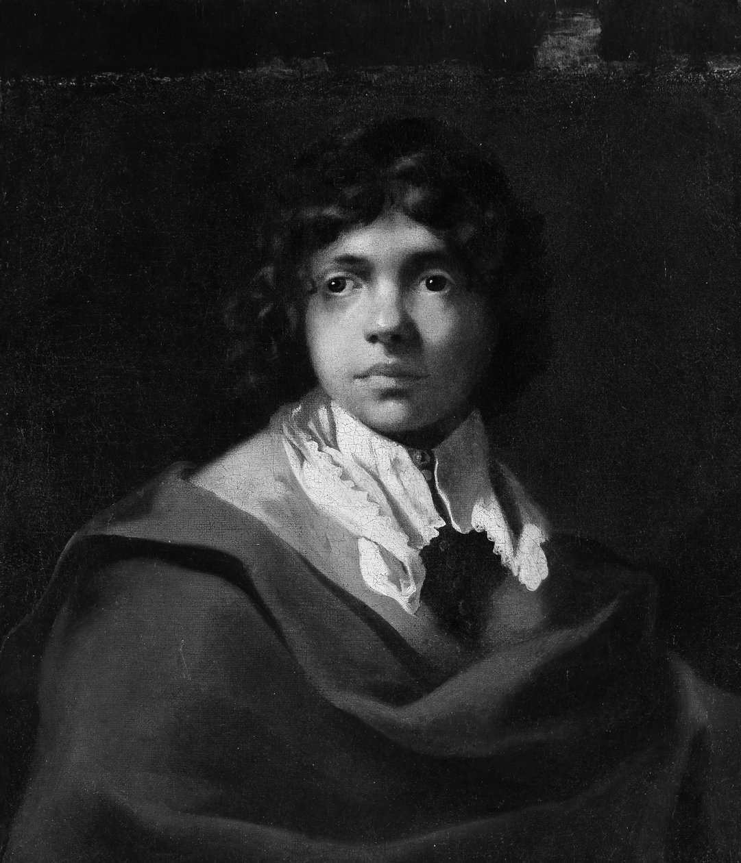 Portrett av en ung gutt. av Sébastien Bourdon