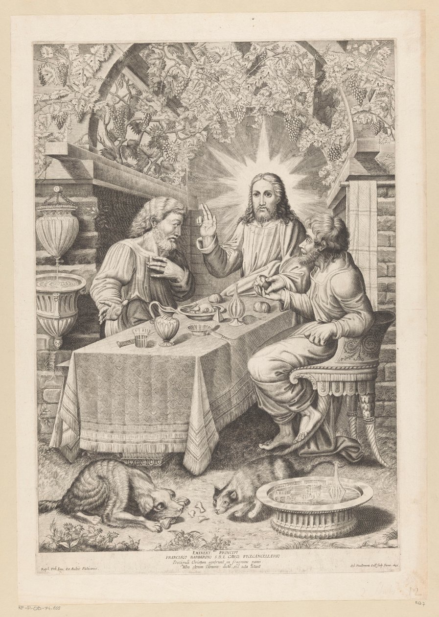 Måltid på Emmaus av Sébastien Vouillemont