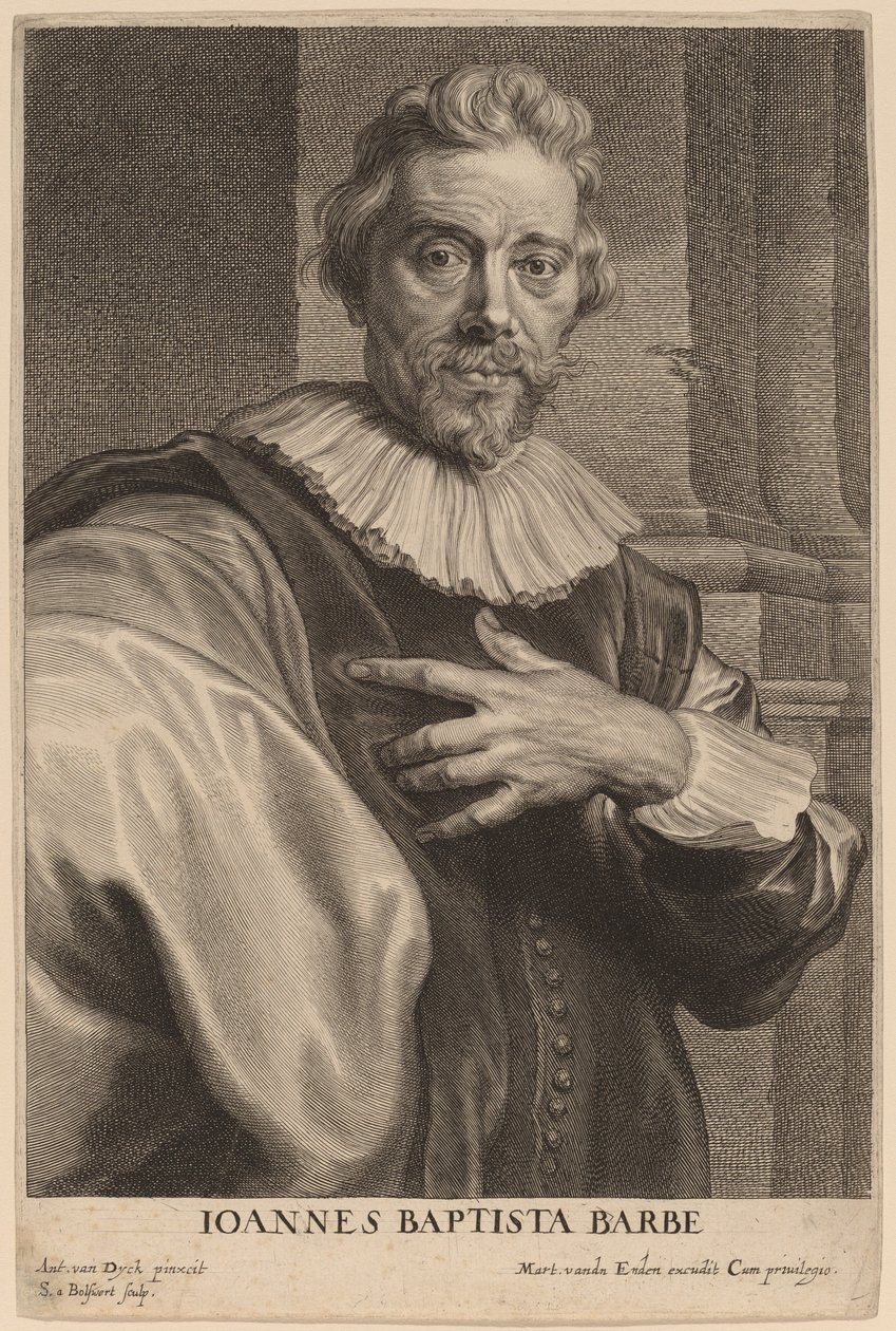 Go Baptist vil vokse av Schelte Adams Bolswert after Sir Anthony van Dyck