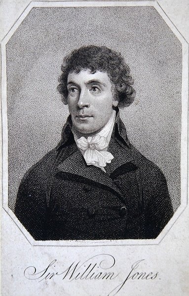 Sir William Jones (gravering) av School English
