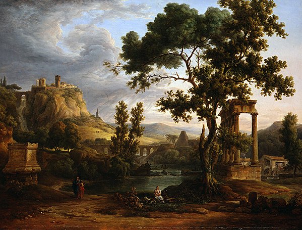 Arkadisk Capriccio av School French