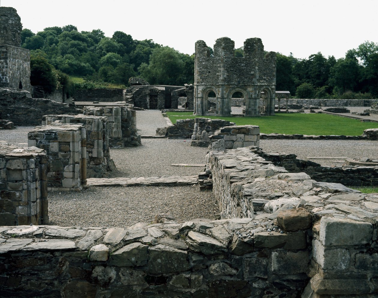 Mellifont Abbey ligger nær Drogheda av School Irish