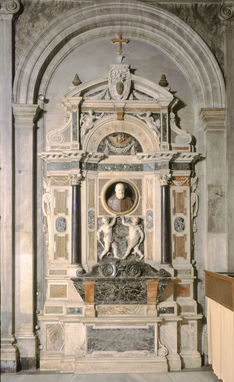 Monument til Alvarez da Toledo (marmor) av School Italian