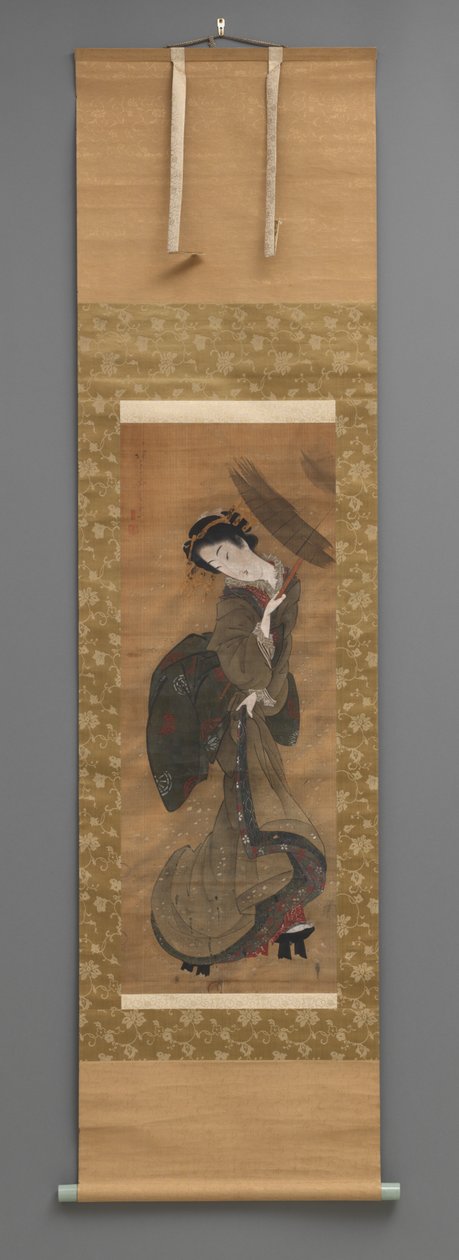 Kakemono av Japanese School