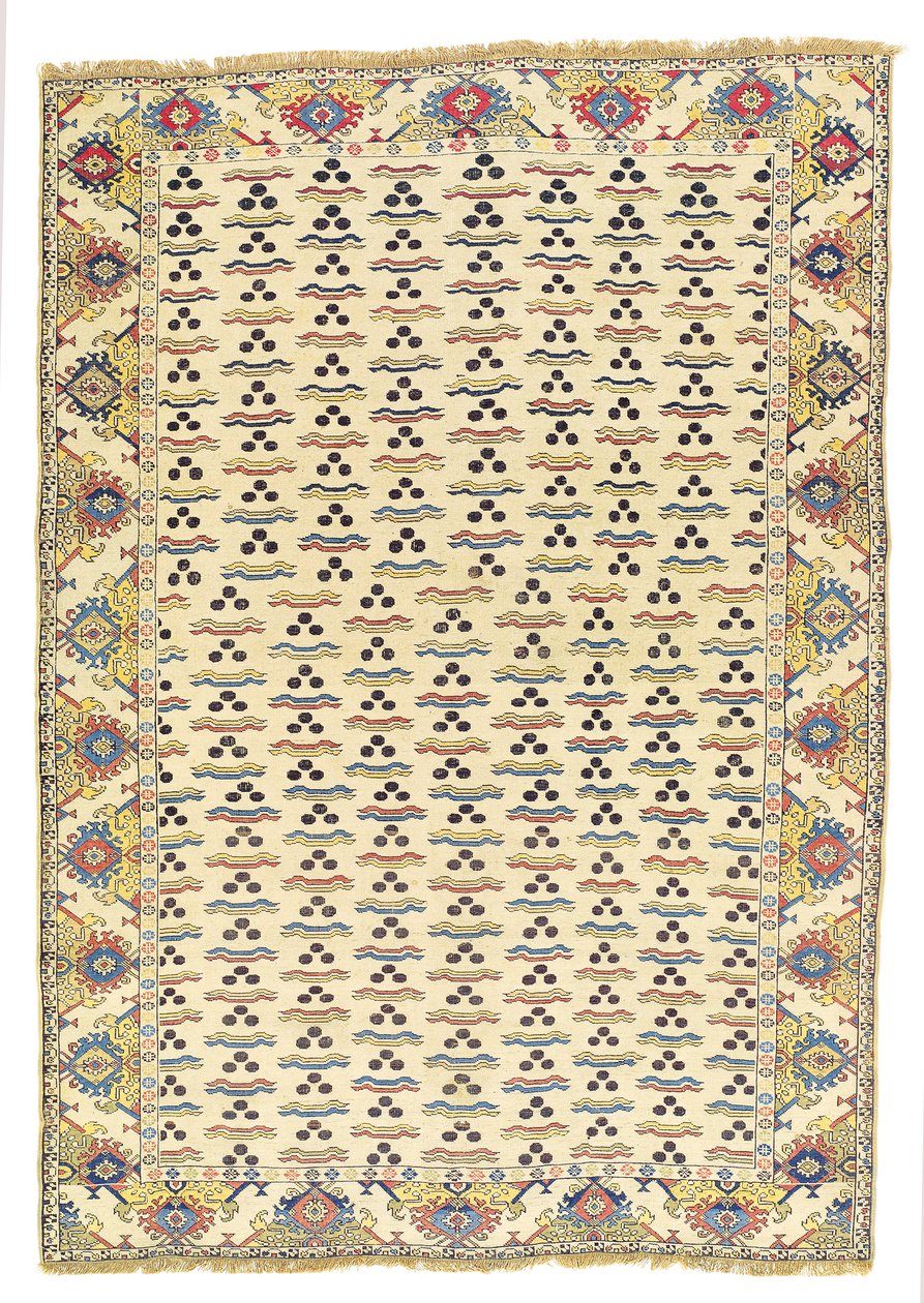 Tuduc Cintamani teppe, tidlig på 1900-tallet (tekstil) av School Romanian