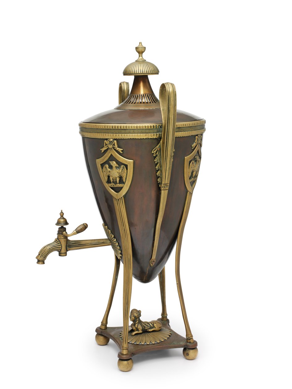 Napoleons samovar, ca. 1815 (urne, kaffe) av School Russian