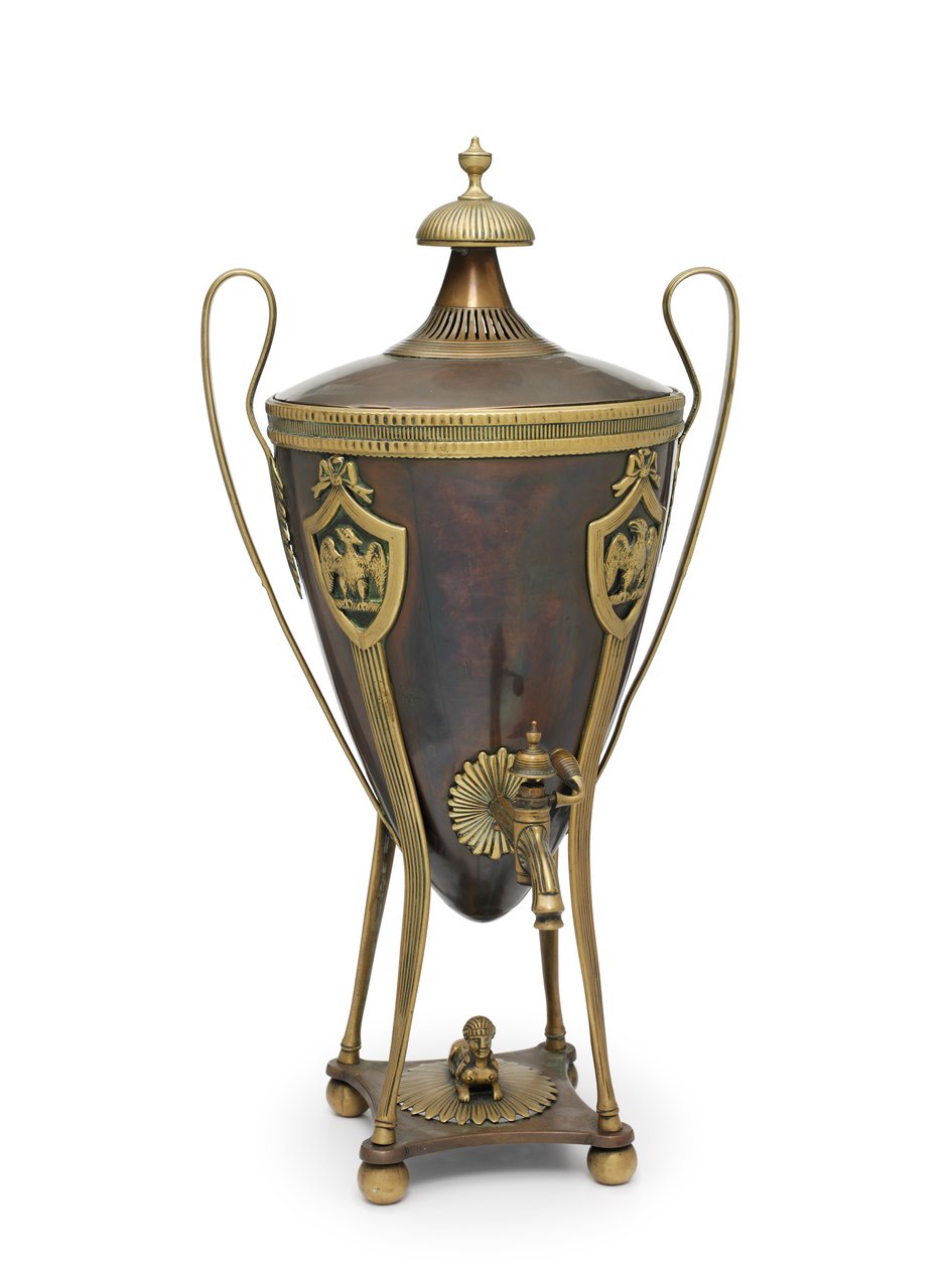 Napoleons samovar, ca. 1815 (urne, kaffe) av School Russian