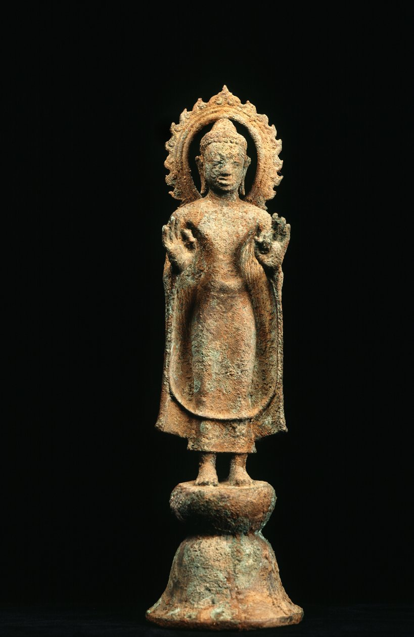 Buddha, Davaravati-perioden (bronse) av School Thai