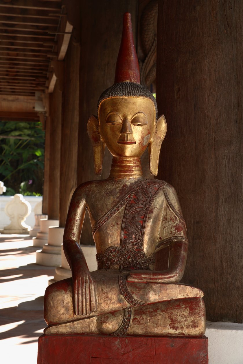 Thai Lu Buddha (bronse) av School Thai