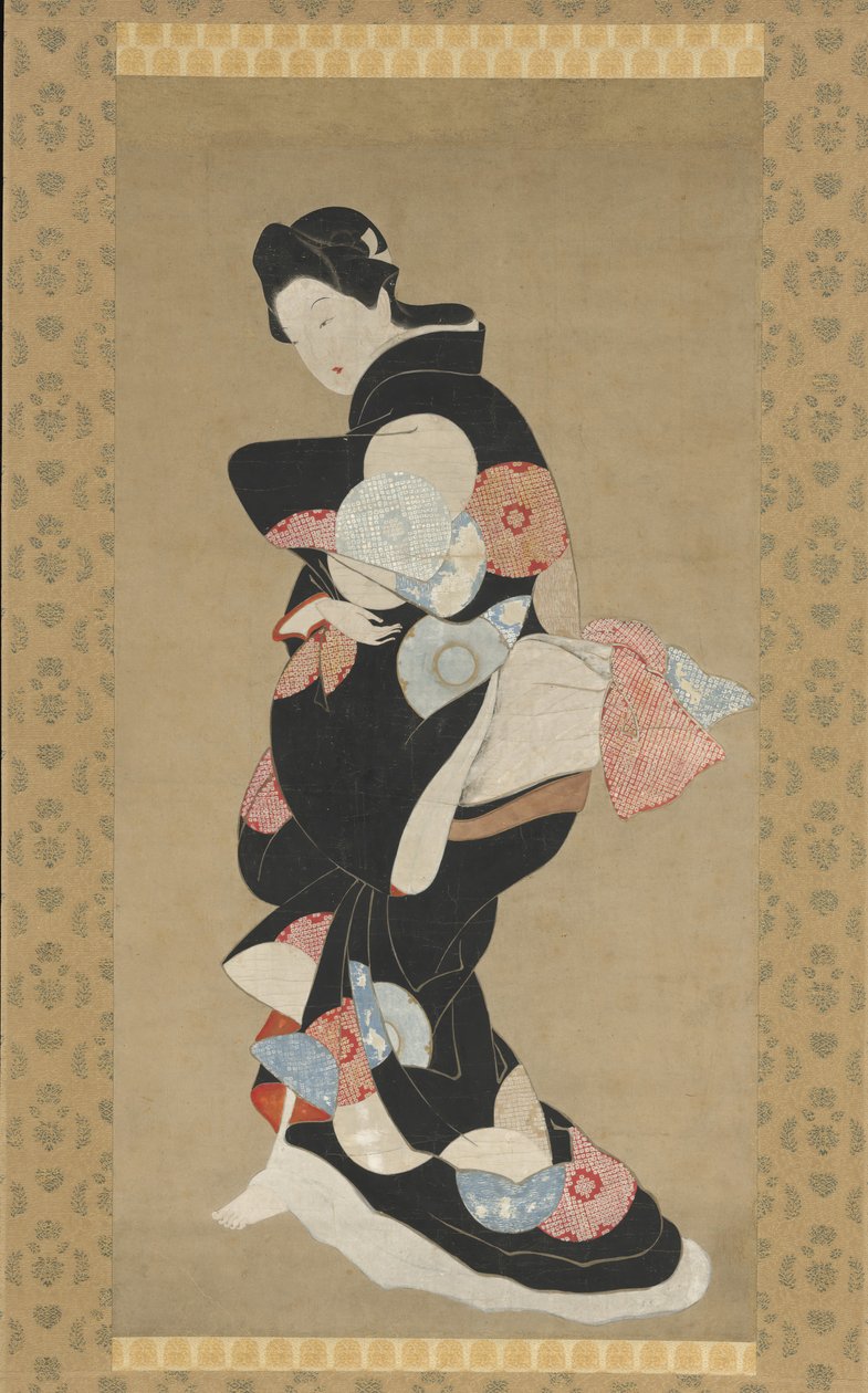 Danser. av School of Hishikawa Moronobu