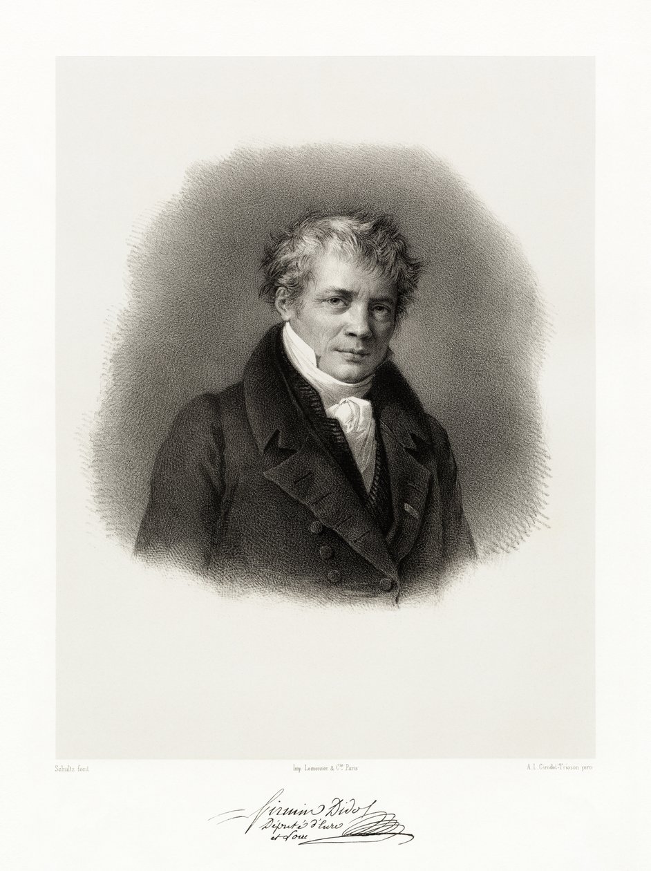 Firmin Didot, 1865-66 av Schultz
