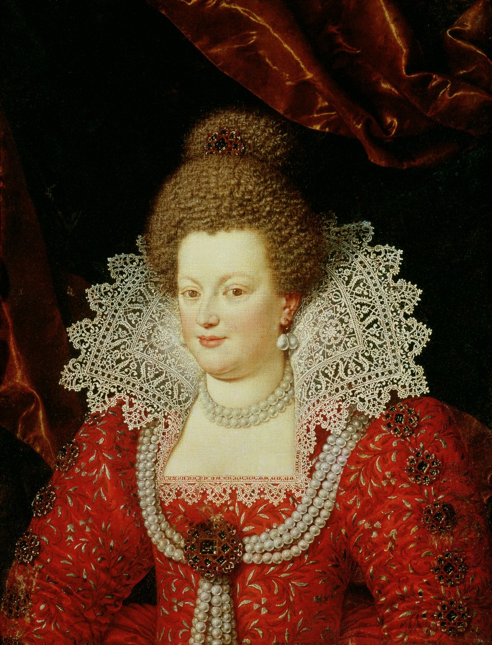Portrett av Marie de Medici (1573-1642) av Scipione Pulzone