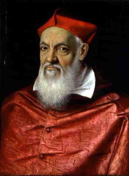 Cardinal Ricci (olje på panel) av Scipione Pulzone
