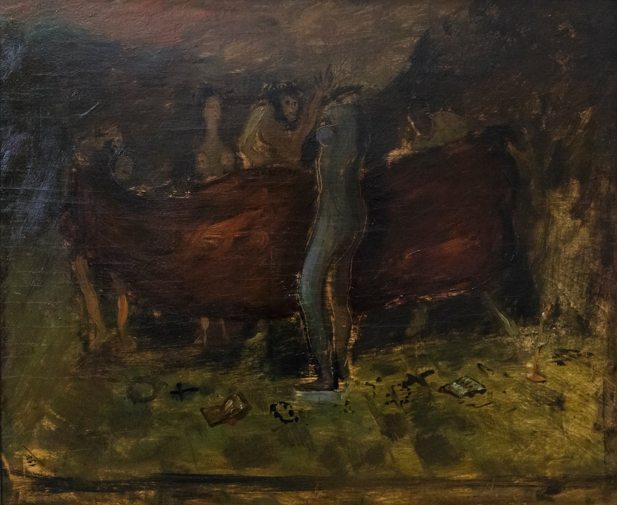 Eve, apokalyptisk scene 1930 av Scipione Gino Bonichi