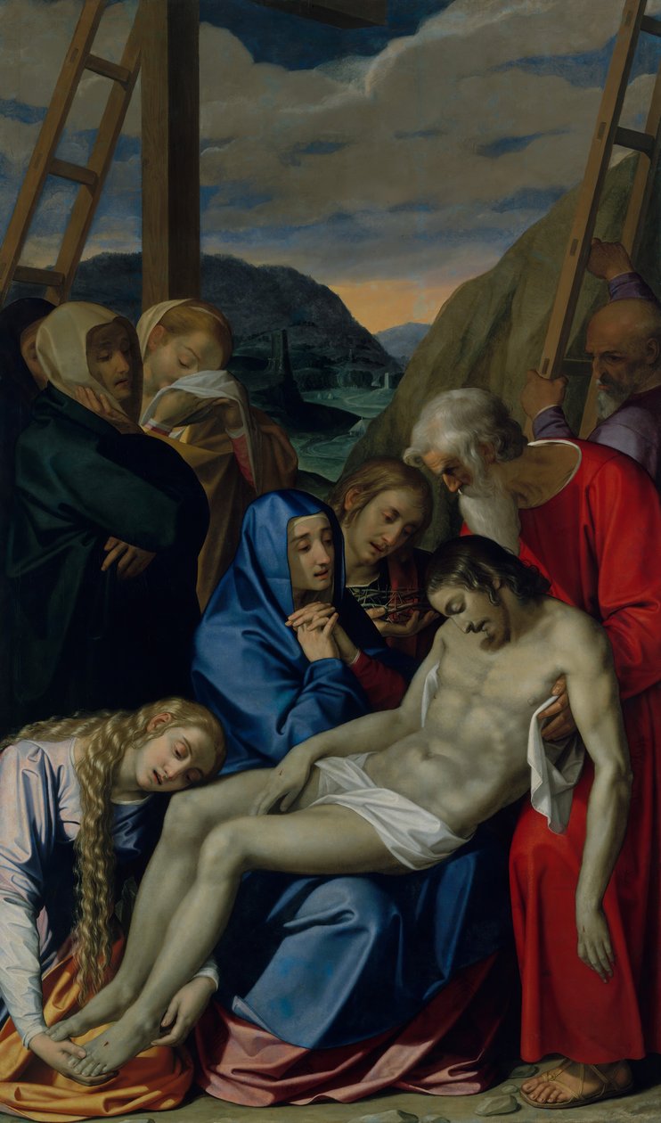 Klagesangen, 1593. av Scipione Pulzone