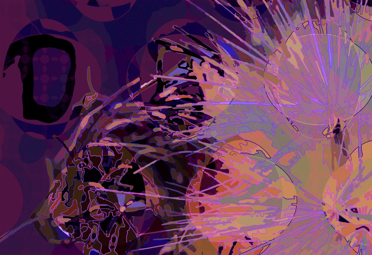 Artichoke_abst_horz10 (digital) av Scott J. Davis