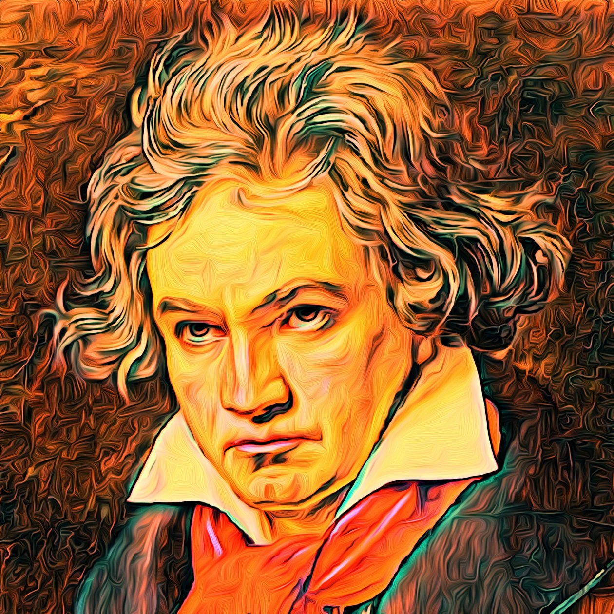 Beethoven2, 2021 (digital) av Scott J. Davis