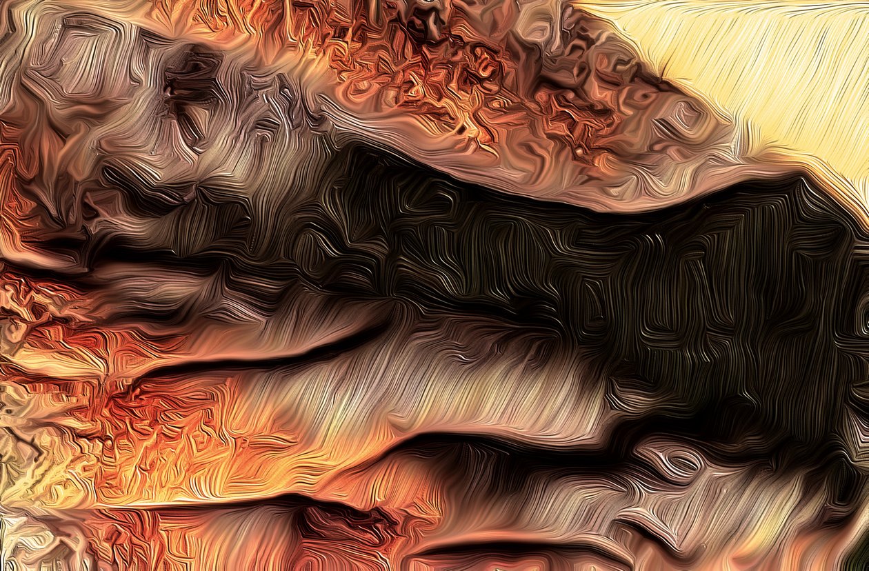 Canyon, 2021 (digital) av Scott J. Davis