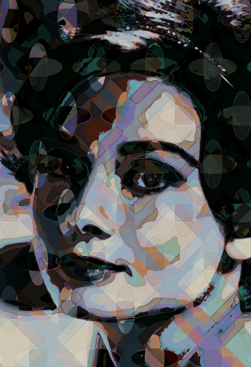 Hepburn 2, 2013 (digital) av Scott J. Davis