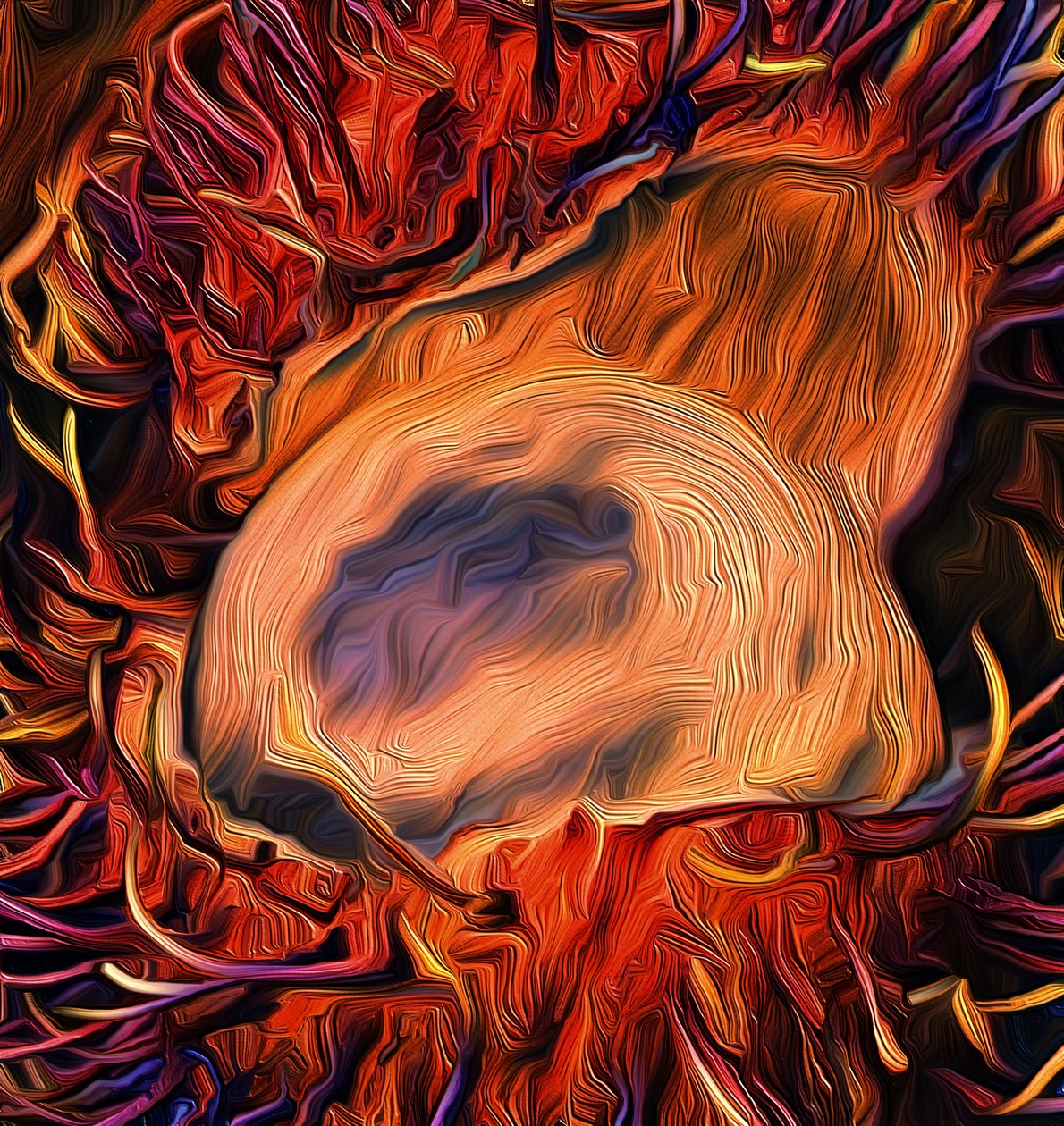 Hurricane, 2021 (digital) av Scott J. Davis