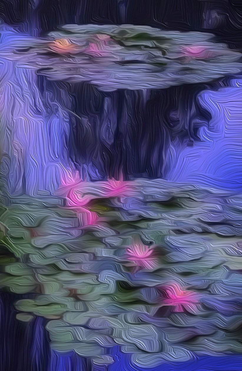 Lily Pond2 av Scott J. Davis